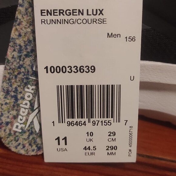 Reebok Men's Energen Lux Running Shoes Size 11 NWT NIB - Picture 6 of 6